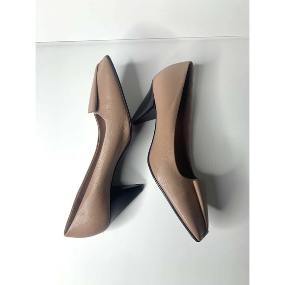 Jil Sander Dusty Pink Square Toe Heel Pumps  38 - Picture 8 of 8